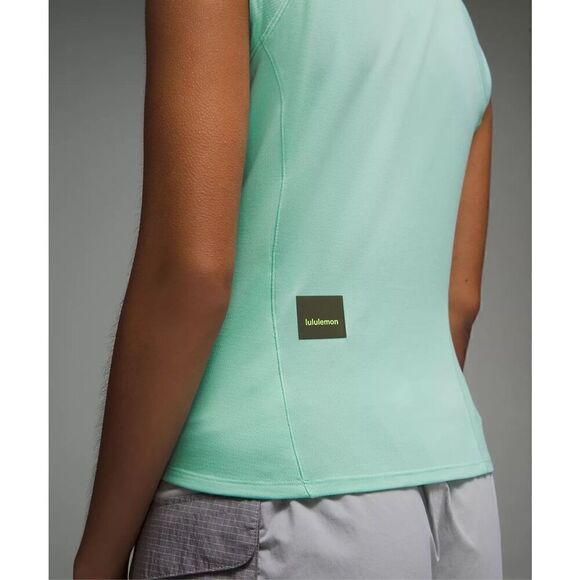 Lululemon Cap Sleeve Hiking Tank Top Wild mint size 4 new - Picture 6 of 12